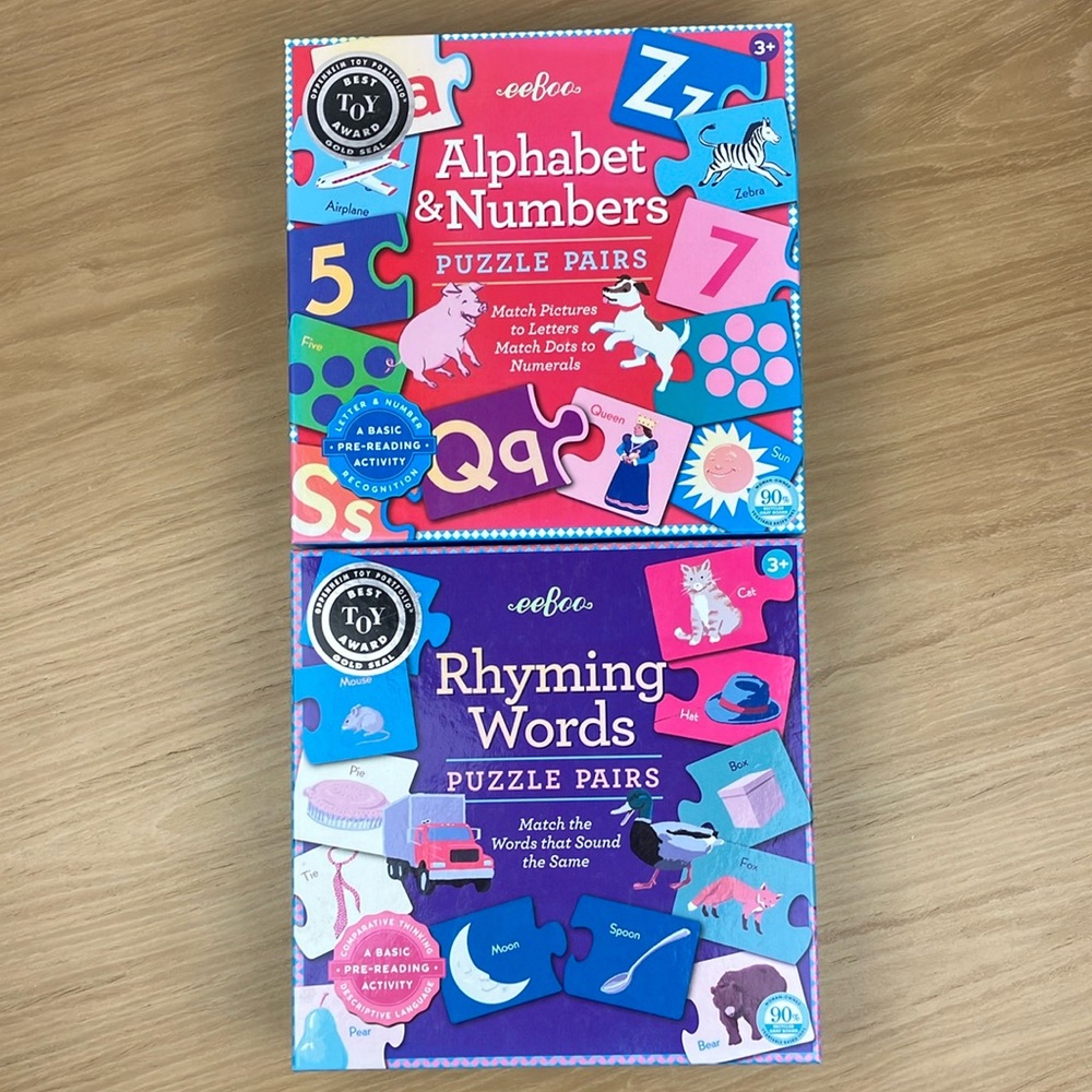 Eeboo Puzzle Pairs
